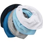 Blaue Pippi Dreieckstücher für Kinder & Sabbertücher für Kinder maschinenwaschbar für Jungen 