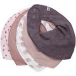 Pinke Pippi Dreieckstücher für Kinder & Sabbertücher für Kinder maschinenwaschbar für Mädchen 