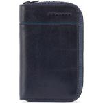 Reduzierte Blaue Piquadro Damenportemonnaies & Damenwallets aus Leder mit RFID-Schutz 