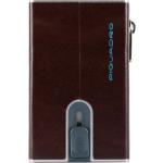 Piquadro Blue Square Compact Wallet (PP5585B2R) mahogany
