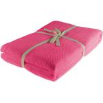 Pinke Tagesdecken & Bettüberwürfe aus Baumwolle maschinenwaschbar 150x210 