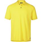 Gelbe Halblangärmelige Louis Sayn Shirts mit Tasche aus Baumwolle maschinenwaschbar für Herren 