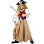 Piratin Pirat Kostüm Kleid Seeräuber Kinder Mädchen Piraten Piratenkostüm