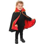 Schwarze Bestickte Limit Sport Stehkragen Vampir-Kostüme aus Polyester für Kinder Größe 86 