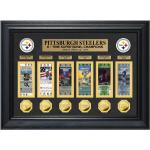 Pittsburgh Steelers Super Bowl Deluxe Gold Coin Ticket Bild