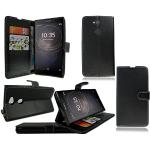 Schwarze Sony Xperia L2 Cases mit Bildern aus Leder 