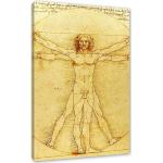 Pixxprint Leonardo Da Vinci Kunstdrucke mit Ländermotiv 40x60 