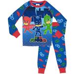 Bunte PJ Masks – Pyjamahelden Kinderschlafanzüge & Kinderpyjamas ohne Verschluss für Jungen Größe 116 