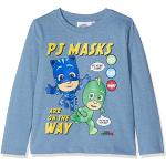 Blaue Langärmelige PJ Masks – Pyjamahelden Kinderoberteile für Jungen Größe 98 