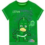 Grüne PJ Masks – Pyjamahelden Kinder T-Shirts für Jungen Größe 116 