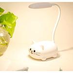 Weiße Kinderschreibtischlampen mit Tiermotiv mit USB Anschluss 