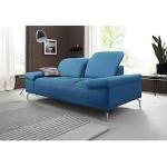 Reduzierte Blaue Moderne Places of Style Zweisitzer-Sofas Breite 200-250cm, Höhe 50-100cm, Tiefe 100-150cm 2 Personen 