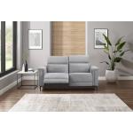 Reduzierte Anthrazitfarbene Moderne Places of Style Relaxsofas aus Stoff mit Relaxfunktion 2 Personen 