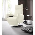 Relaxsessel PLACES OF STYLE "Kobra" Sessel beige (creme) Fernsehsessel Ledersessel Lesesessel und