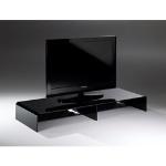Schwarze Moderne Places of Style TV Schränke & Fernsehschränke aus Acrylglas Breite 100-150cm, Höhe 0-50cm, Tiefe 0-50cm 