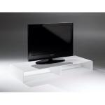 Weiße Moderne Places of Style Monitorständer & Monitorhalterungen aus Plexiglas Breite 100-150cm, Höhe 100-150cm, Tiefe 0-50cm 