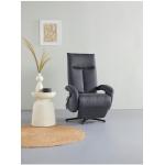 Reduzierte Dunkelblaue Moderne Sit & More Fernsehsessel verstellbar aus Kunstleder Breite 50-100cm, Höhe 100-150cm, Tiefe 50-100cm 