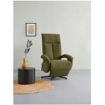 Reduzierte Olivgrüne Moderne Sit & More Fernsehsessel verstellbar Breite 50-100cm, Höhe 100-150cm, Tiefe 50-100cm 