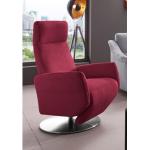 Reduzierte Rote Moderne Sit & More Nachhaltige Fernsehsessel verstellbar aus MDF Breite 50-100cm, Höhe 100-150cm, Tiefe 50-100cm 