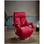 TV-Sessel SIT&MORE "Invito" Sessel rot (feuerrot) Fernsehsessel und