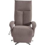 TV-Sessel SIT&MORE "Tycoon" Sessel grau (taupe) Fernsehsessel und