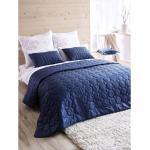 Marineblaue Tagesdecken & Bettüberwürfe aus Baumwolle 