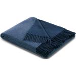 Blaue Biederlack Kuscheldecken & Wohndecken aus Textil 