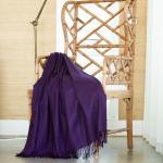 Reduzierte Violette Aranda Tagesdecken & Bettüberwürfe aus Textil 