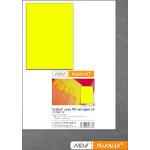 Neongelbes Plakatpapier DIN A4, 100 Blatt aus Papier 