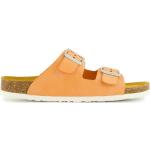 Reduzierte Orange Plakton Nachhaltige Outdoor Schuhe aus Leder für Damen Größe 38 