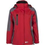 Reduzierte Rote Wasserdichte Atmungsaktive Planam 3 in 1 Jacken & Doppeljacken mit Reißverschluss für Damen Größe S für den für den Winter 