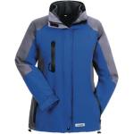 Blaue Wasserdichte Atmungsaktive Planam 3-in-1 Jacken mit Reißverschluss aus Fleece mit Kapuze für Damen Größe 3 XL 