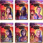 Planet Of The Apes Planet Der Affen 6 Figuren ReAction 3 3/4 Inch Figur Super7