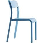 Blaue Plank Designer Stühle aus Eschenholz stapelbar Breite 0-50cm, Höhe 0-50cm, Tiefe 0-50cm 