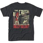 Plastic Head Herren Billy Talent The Crutch T-Shirt, Schwarz, XL