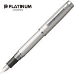 Silberne Platinum Pen Füller & Füllfederhalter aus Edelstahl 