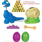 Bunte Play-Doh Dinosaurier Knete 