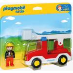 PLAYMOBIL 6967 1.2.3 Feuerwehrleiterfahrzeug, Konstruktionsspielzeug