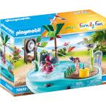 PLAYMOBIL 70610 Family Fun Spaßbecken mit Wasserspritze, Konstruktionsspielzeug