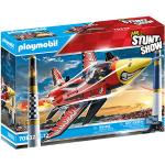 Bunte Playmobil Stuntshow Flugzeug Spielzeuge 