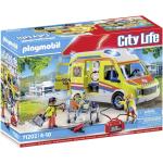 PLAYMOBIL 71202 City Life - Rettungswagen mit Licht und Sound, Konstruktionsspielzeug