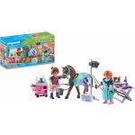 Playmobil Pferde & Pferdestall Tierklinik Spielzeuge aus Kunststoff für 3 - 5 Jahre 
