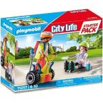 PLAYMOBIL 71257 City Life Starter Pack Rettung mit Balance-Racer, Konstruktionsspielzeug