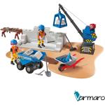 Playmobil City Action Baustellen Kräne Spielzeuge aus Kunststoff 
