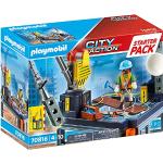 Reduzierte Bunte Playmobil City Action Baustellen Spielzeugfiguren für 3 - 5 Jahre 