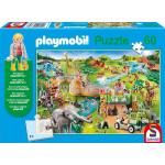 60 cm Zoo Kinderpuzzles 60-teilig 