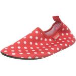 Playshoes Barfuß Badeslipper Aqua-Schuhe, Rot Punkte, 22/23 EU