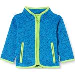 Playshoes Unisex Kinder Fleece-Jacke Outdoor-Oberteil, blau Strickfleece, 116