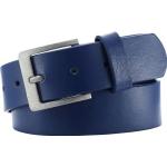 Marineblaue Playshoes Ledergürtel für Kinder aus Leder für Jungen Länge 65 