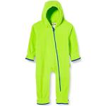 Playshoes Unisex Kinder Fleece-Overall Jumpsuit, grün, 68